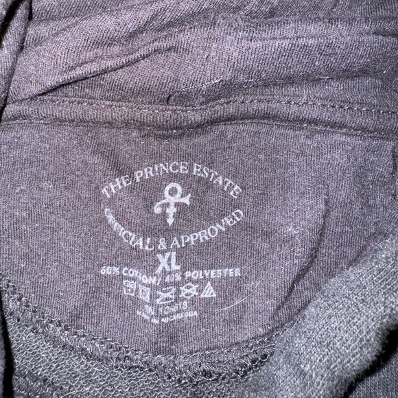 Prince crop top hooded sweatshirt - Picture 2 of 2